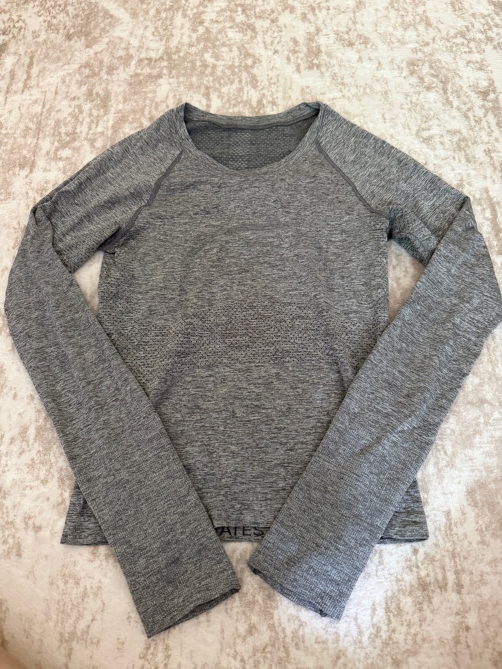 Lululemon Swiftly Tech Long Sleeve Gray Size 2
